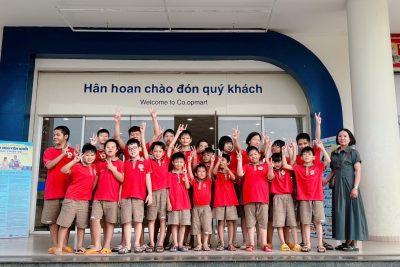 Trải nghiệm “Khám phá siêu thị – Thỏa sức vui chơi”